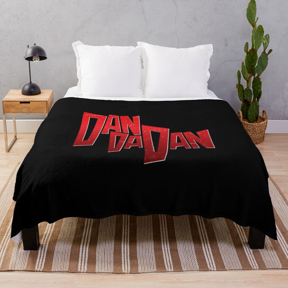 Dan Da Dan Logo Throw Blanket