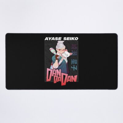 White Hair Girl Mouse Pad
