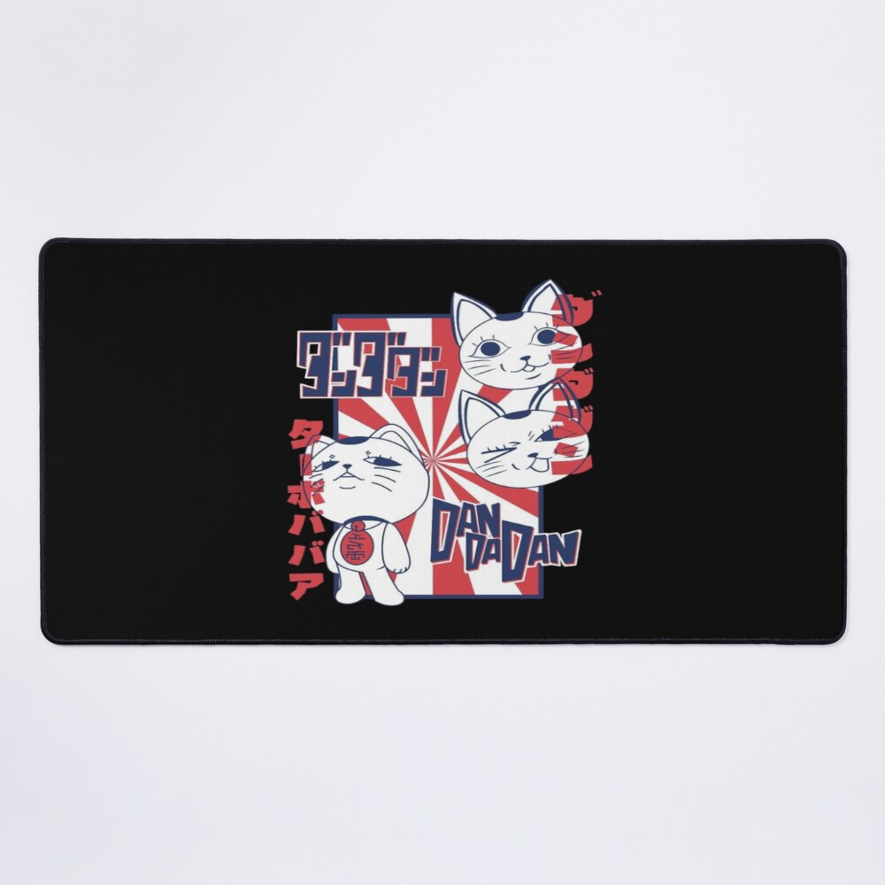 Dandadan Cat Granny Mouse Pad