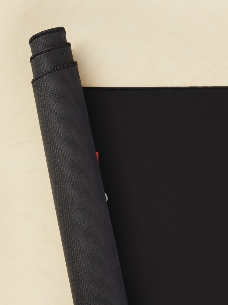 Ddn V2 01 Black White Mouse Pad - Image 2