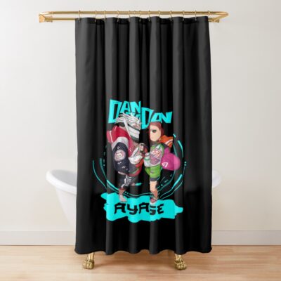 Momo Ayase Dandadan Shower Curtain