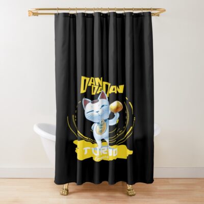 Dandadan Turbo Granny Cute Shower Curtain