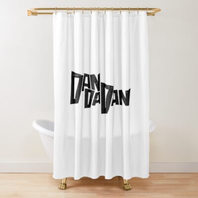Fiery Warrior Inspired By Dan Da Dan Shower Curtain