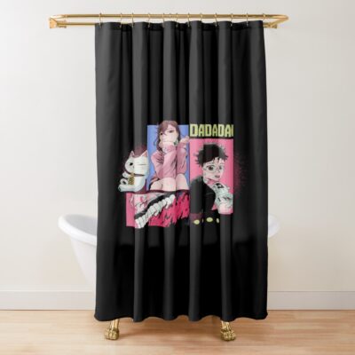 Dan Da Dan Ken Orakun And Momo Shower Curtain