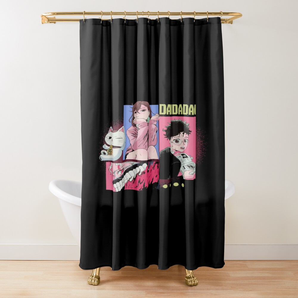 Dan Da Dan Ken Orakun And Momo Shower Curtain