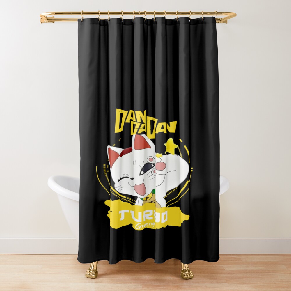 Dandadan Turbo Granny Shower Curtain