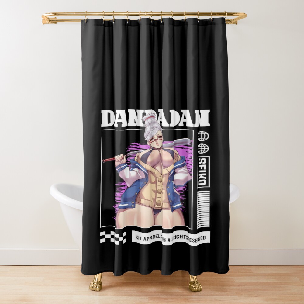 Seiko Ayase Dandadan Sexy Shower Curtain