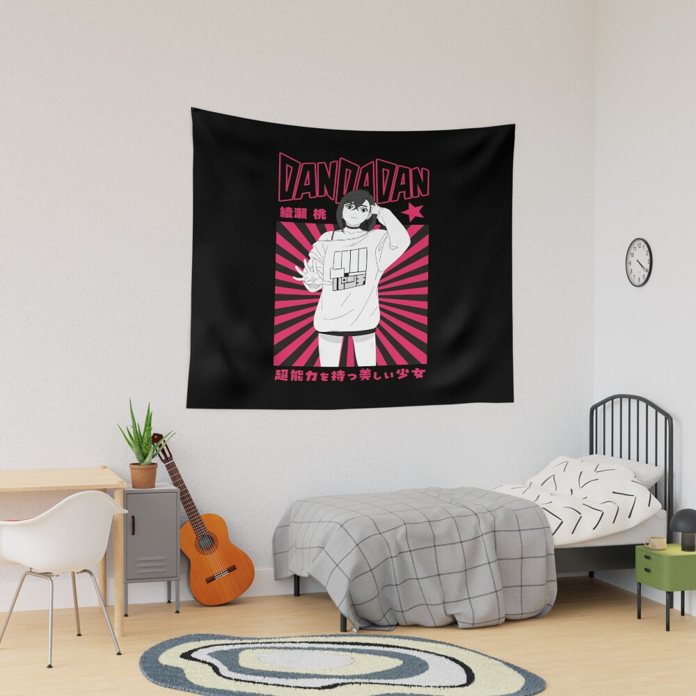 Dandadan Cute Momo Tapestry
