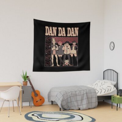 Character Anime 90s Retro Cat Cute Vintage Funny Tapestry