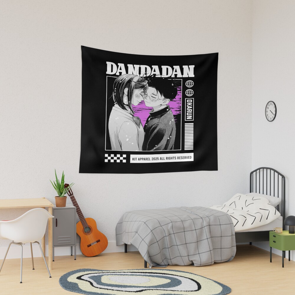 Okarun Momo Dandadan Tapestry