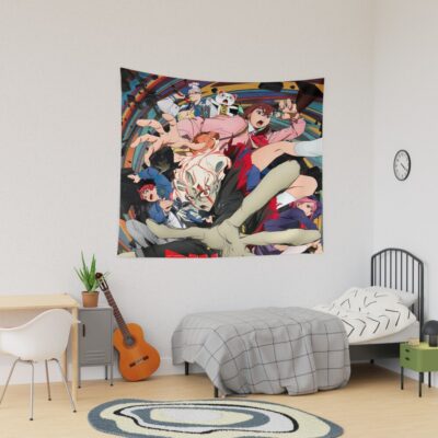Vintage Dandadan Tapestry