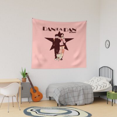 Dan Da Dan Ken Takakura And Momo Tapestry