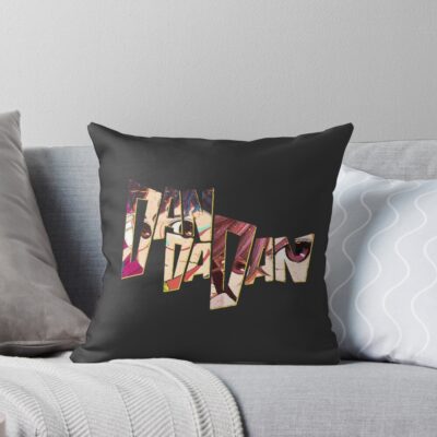 Anime Dan Charalogo Throw Pillow