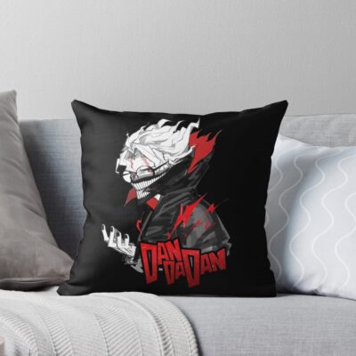 Dan Da Dan Ken Takakura Throw Pillow