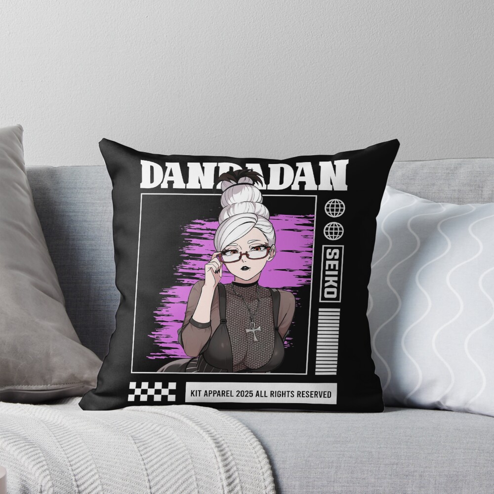 Seiko Ayase Dandadan Throw Pillow