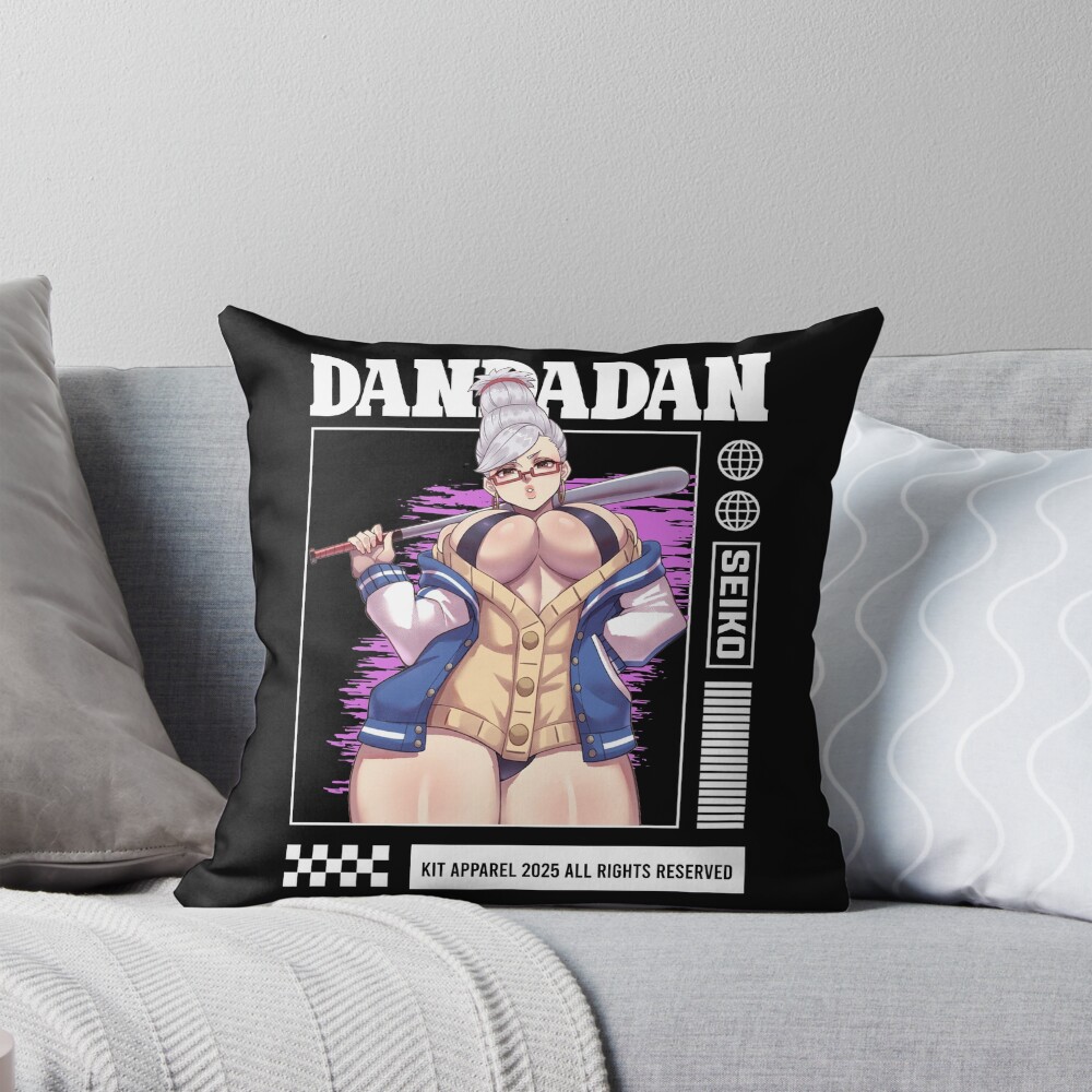 Seiko Ayase Dandadan Sexy Throw Pillow