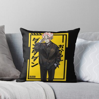 Okarun Dandadan High Quality Throw Pillow