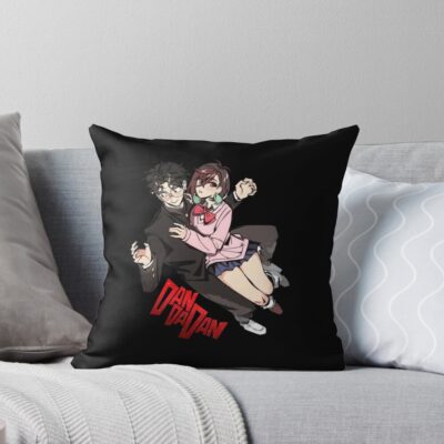Dan Da Dan Ken Takakura And Momo New Throw Pillow