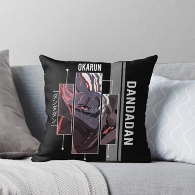 Okarun Dandadan Cool Throw Pillow